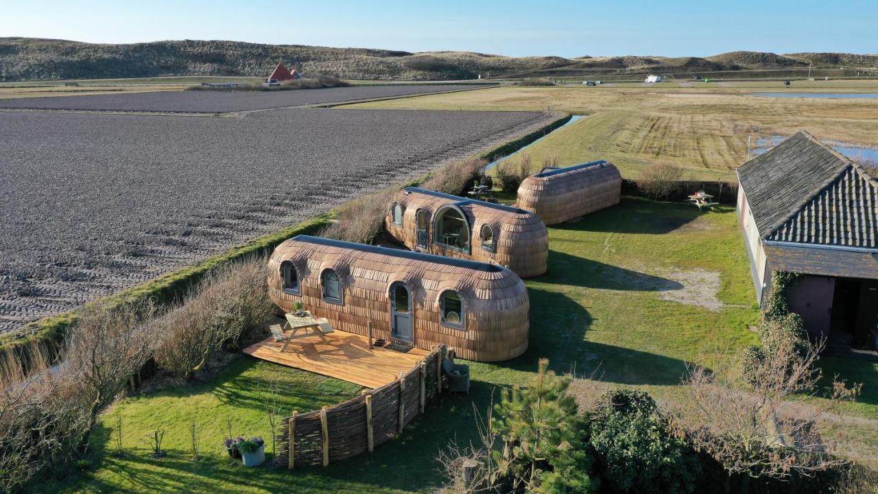 Igluhut De Keet, In Natuurgebied En Vlakbij Het Strand Callantsoog Bagian luar foto